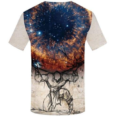 
Eye T shirts Men Flame T-shirts 3d War Shirt Print Gothic T-shirts Graphic Art Tshirts Cool Short Sleeve T shirts Men Tee O-neck - KYKU
                