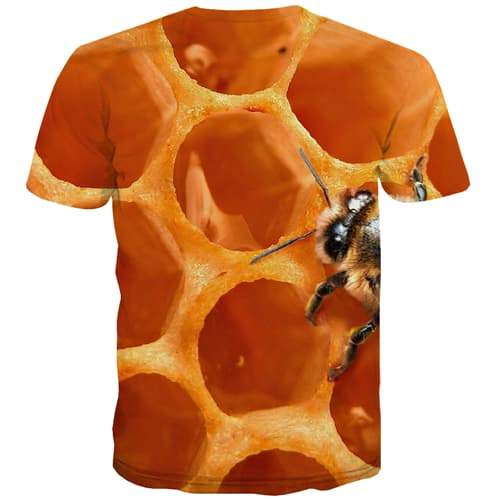 
Honey T-shirt Men Abstract Tshirt Printed Geometric Shirt Print Funny T shirts Funny Harajuku Tshirts Casual Short Sleeve - KYKU
                