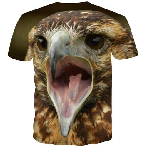 
Eagle T-shirt Men Animal Tshirt Anime Ferocious Tshirts Cool Funny Tshirts Novelty Harajuku Shirt Print Short Sleeve T shirts - KYKU
                