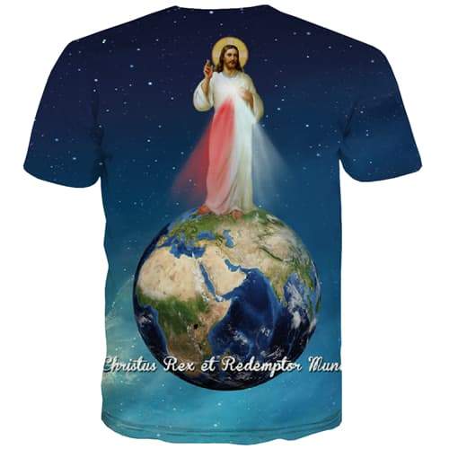 
Jesus T shirts Men Earth T shirts Funny Galaxy Tshirts Casual Funny Shirt Print Anime Tshirts Cool Short Sleeve Fashion Unisex - KYKU
                