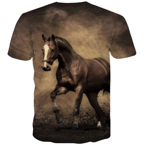 
Horse T shirts Men Animal T shirts Funny Funny Tshirt Printed Harajuku T-shirts 3d Leisure Tshirts Cool Short Sleeve Hip hop - KYKU
                