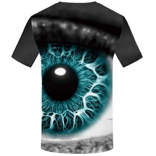
Eye T-shirt Men Lightning Tshirt Printed Rock Shirt Print Fantasy T-shirts Graphic Gothic Tshirts Novelty Short Sleeve Punk Rock - KYKU
                