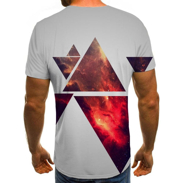 
Galaxy T shirt Men Nebula Tshirts Casual Geometry Shirt Print Abstract T-shirts 3d
                