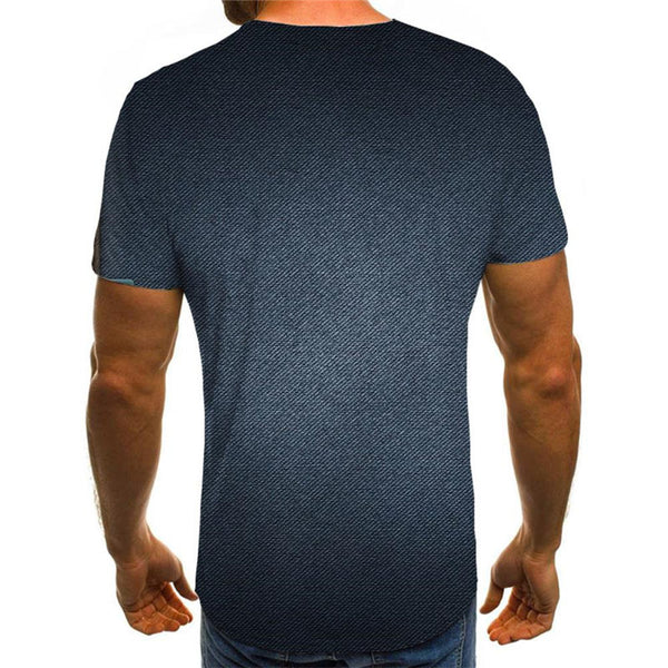 
Leather texture t shirts Casual shirt 3D special texture men art costume different Casual
                