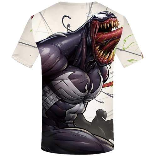 
Venom T-shirt Men Skull Tshirt Printed War Tshirts Cool Muscle Tshirts Novelty Short Sleeve Fashion Mens Tops Style Big Size - KYKU
                