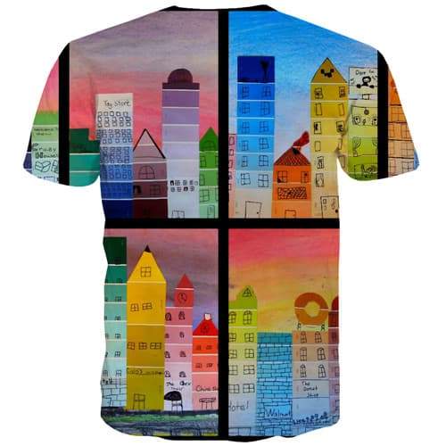 
Graffiti T shirts Men Art Tshirts Casual Film Tshirts Cool Colorful T-shirts Graphic Harajuku Shirt Print Short Sleeve Punk Rock - KYKU
                