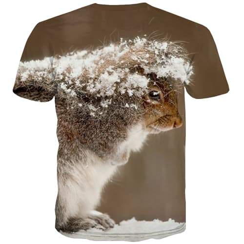 
Animal T-shirt Men Mouse T shirts Funny Snowflake Tshirts Cool Harajuku Tshirts Casual Funny T-shirts Graphic Short Sleeve - KYKU
                