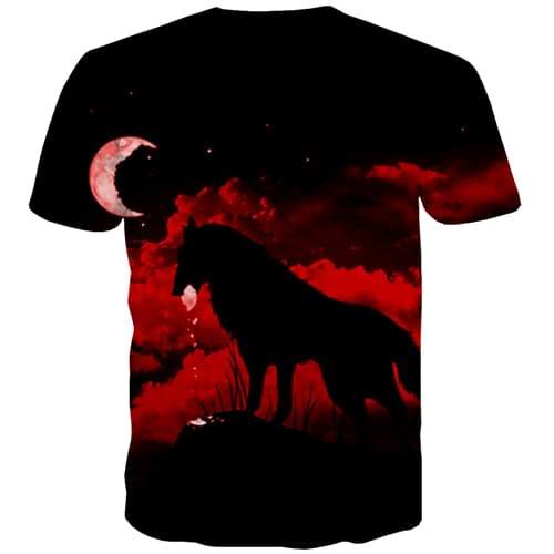 
Animal T-shirt Men Wolf T-shirts 3d Halloween Tshirt Printed Funny Tshirts Casual Street T shirts Funny Short Sleeve Fashion Men - KYKU
                