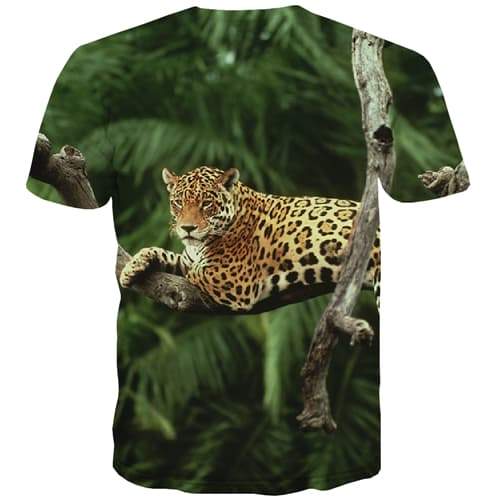 
Cheetah T-shirt Men Tiger T-shirts Graphic Animal T shirts Funny Plant Tshirt Anime Funny T-shirts 3d Short Sleeve summer - KYKU
                