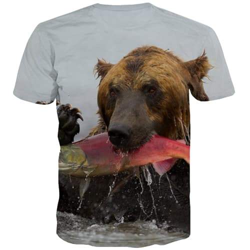 
Bear T-shirt Men Russia Tshirts Cool Animal T-shirts 3d Cartoon T shirts Funny Funny Tshirts Casual Short Sleeve Hip hop - KYKU
                