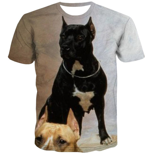 
shirts dog Puppy Cute animal Casual shirt 3D art costume Cool men's big Smart dogs
                