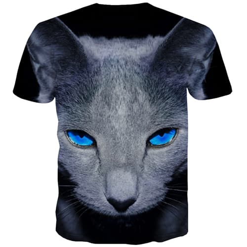 
Animal T shirts Men Cat T-shirts 3d Eye Tshirt Printed Terror Tshirts Cool Hip Hop T-shirts Graphic Short Sleeve Hip hop Unisex - KYKU
                