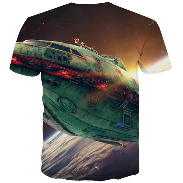 
Airship shirt Funny 3D t shirt air ship Cool art costume flying ship men
                