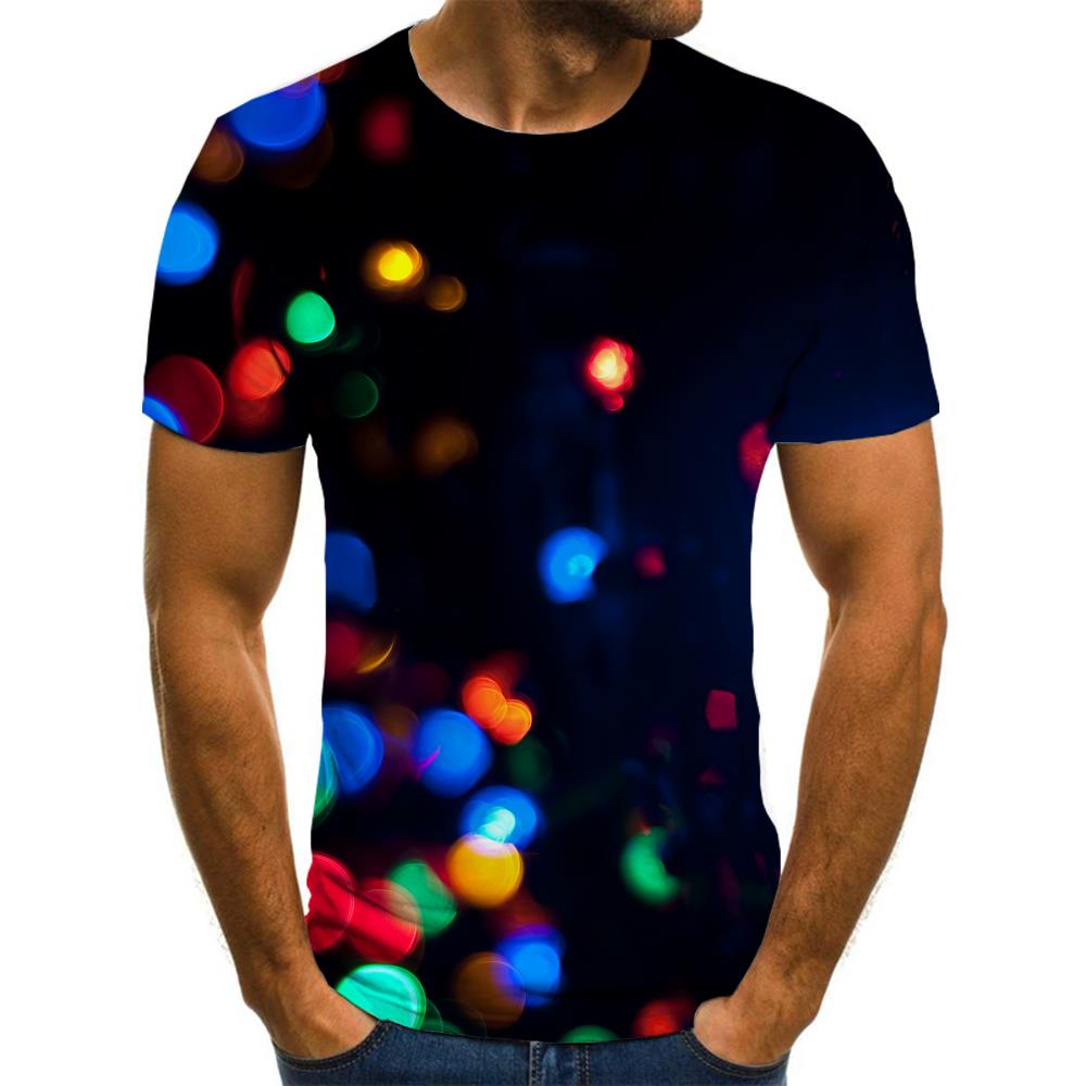 little lantern t shirts Novelty 3D shirt festival Christmas men Cool art costume