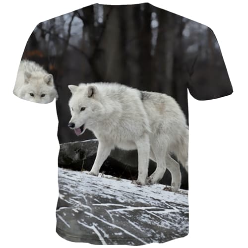 
Wolf T-shirt Men Animal Tshirt Printed Street T-shirts 3d Harajuku Tshirts Cool Hip Hop T shirts Funny Short Sleeve Hip hop Men - KYKU
                