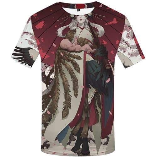 Anime T shirts Men Cartoon Tshirt Anime Character Tshirts Casual Harajuku Shirt Print Love T-shirts 3d Short Sleeve summer Men - KYKU