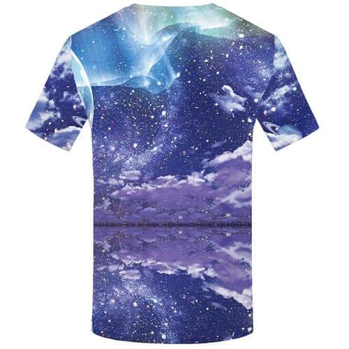 
Aurora T-shirt Men Refraction T-shirts 3d Galaxy Space Tshirt Anime Moon Tshirts Casual Colorful T shirts Funny Short Sleeve - KYKU
                