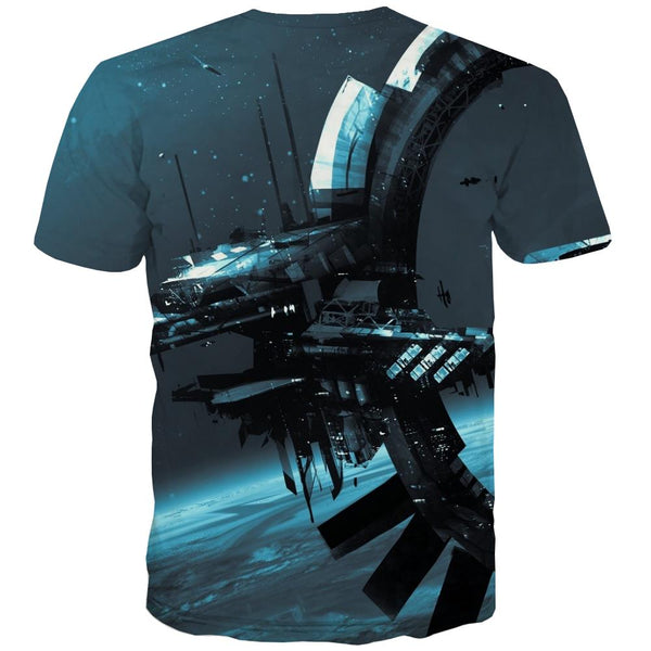 
Airship t shirt air ship clothing art costume flying ship Cool men
                