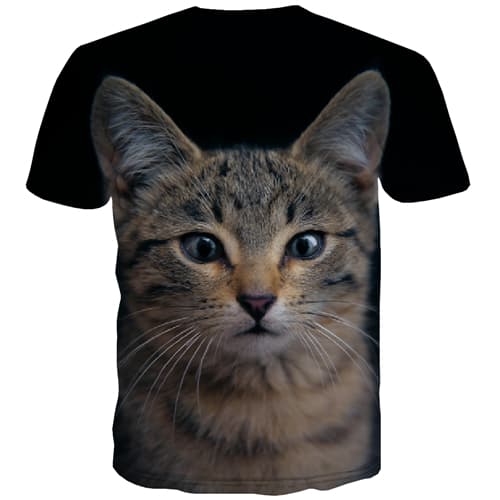
Cat T shirts Men Animal Tshirt Printed Lovely T shirts Funny Harajuku Tshirts Novelty Cartoon T-shirts Graphic Short Sleeve - KYKU
                
