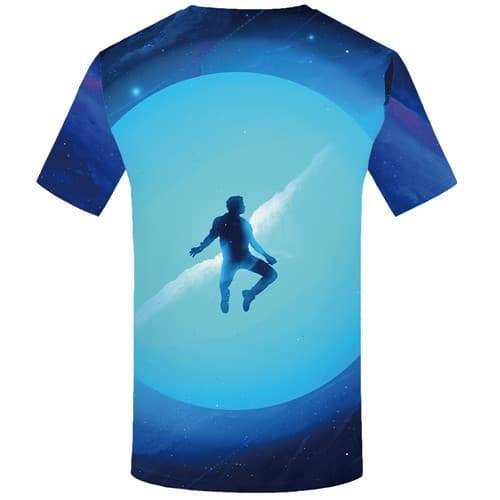 
Galaxy Space T-shirt Men Character T-shirts 3d Moon Tshirt Printed Nebula Tshirts Novelty Blue Shirt Print Short Sleeve Fashion - KYKU
                