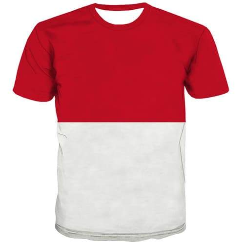 Harajuku T-shirt Men Monaco Flag T shirts Funny Monaco Tshirt Printed Colorful Tshirts Novelty Gothic Shirt Print Short Sleeve - KYKU