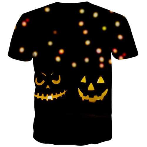 
Halloween T-shirt Men Psychedelic Tshirts Novelty Flame T-shirts 3d Pumpkin T-shirts Graphic Black T shirts Funny Short Sleeve - KYKU
                