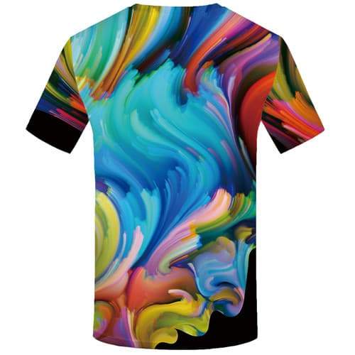 
Art T-shirt Men Graffiti Tshirts Cool Colorful Tshirts Novelty Abstract Tshirt Printed Character Tshirt Anime Short Sleeve - KYKU
                