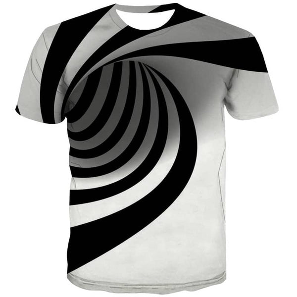 abstract tshirt  Casual shirt 3D personality  men fun geometric colorful art Casual art costume