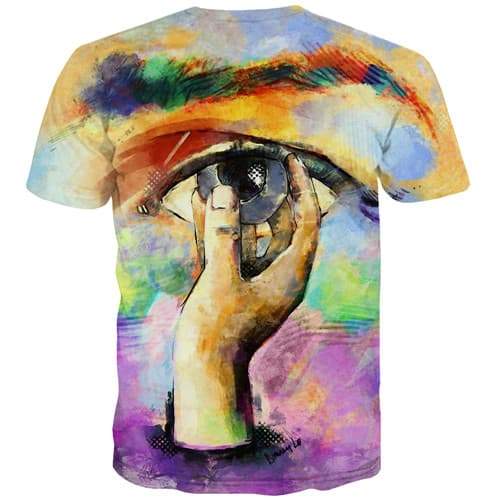 
Eye T-shirt Men Abstract T-shirts Graphic Painting Tshirts Novelty Harajuku Shirt Print Gothic Tshirt Printed Short Sleeve - KYKU
                