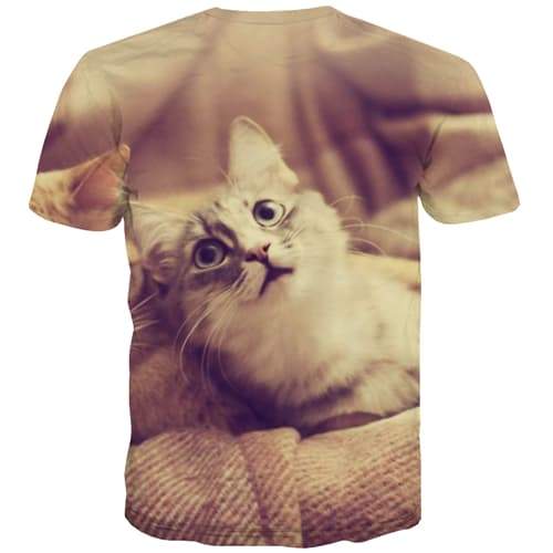 
Animal T shirts Men Cat Shirt Print Lovely T shirts Funny Leisure T-shirts 3d Anime T-shirts Graphic Short Sleeve Hip hop Unisex - KYKU
                