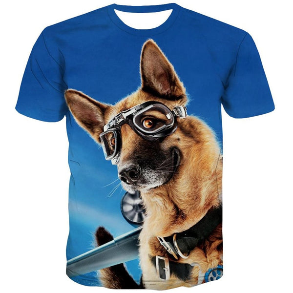 
animal tshirt docile pets tee top art costume men Cool cat and dog
                