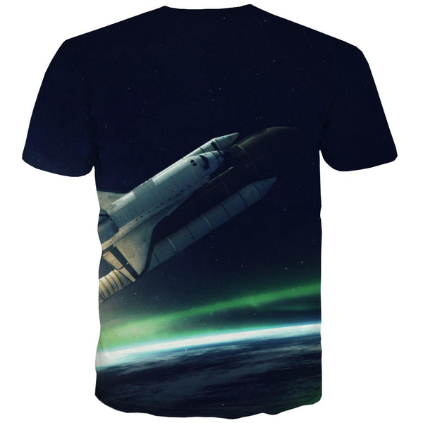 
t shirt Airship air ship 3D tshirt men art costume flying ship Casual
                