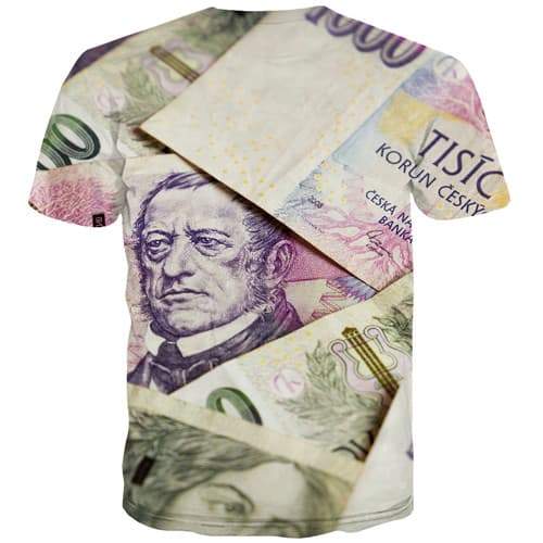 
Money T shirts Men Graffiti Tshirt Anime Czech Republic Tshirt Printed Harajuku Shirt Print Abstract T-shirts 3d Short Sleeve - KYKU
                