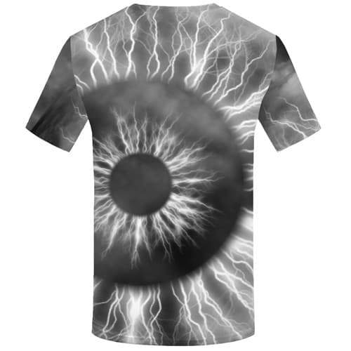 
Eye T shirts Men Lightning T-shirts Graphic Psychedelic Tshirts Cool Gray T shirts Funny Galaxy Space Tshirt Anime Short Sleeve - KYKU
                
