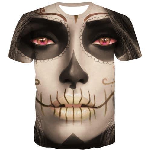Clown T-shirt Men Cosplay Tshirts Novelty Funny T shirts Funny Leisure Tshirts Cool Hip Hop T-shirts 3d Short Sleeve summer - KYKU
