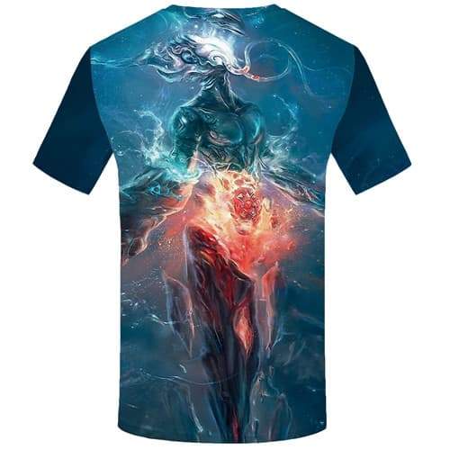 
Alien T shirts Men Galaxy Space T shirts Funny Flame Tshirts Casual War Shirt Print Gothic Tshirts Novelty Short Sleeve - KYKU
                