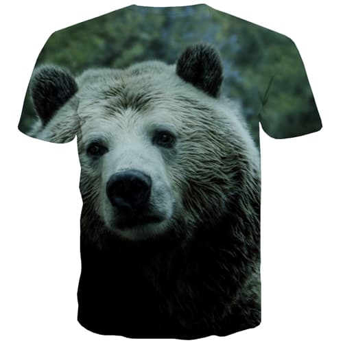 
Bear T-shirt Men Animal T-shirts Graphic Lovely Tshirts Novelty Harajuku Tshirts Casual Funny Shirt Print Short Sleeve Hip hop - KYKU
                
