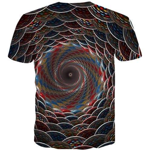 
Psychedelic T shirts Men Dizziness Tshirt Printed Vortex Tshirts Casual Black Hole T-shirts 3d Gothic Shirt Print Short Sleeve - KYKU
                