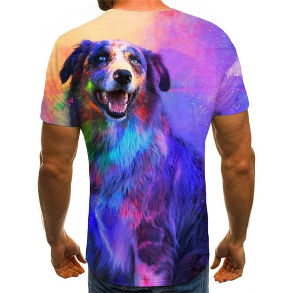 
tshirts dog shirt tee Puppy Cute animal art costume men's big Smart dogs Cool
                