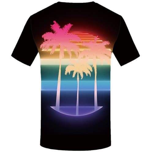 
Coconut Tree T shirts Men Colorful Shirt Print Black T-shirts Graphic Art Tshirt Anime Abstract T shirts Funny Short Sleeve - KYKU
                