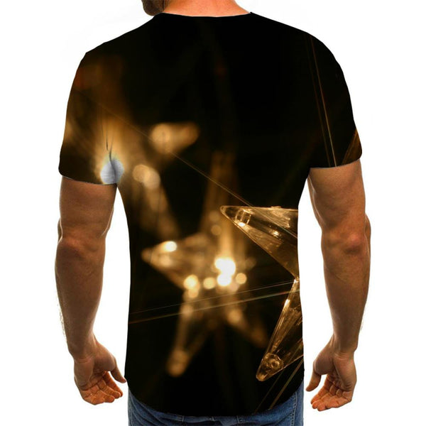 
Pentagram lantern tshirts festival Funny 3D t shirt Casual men art costume Christmas
                