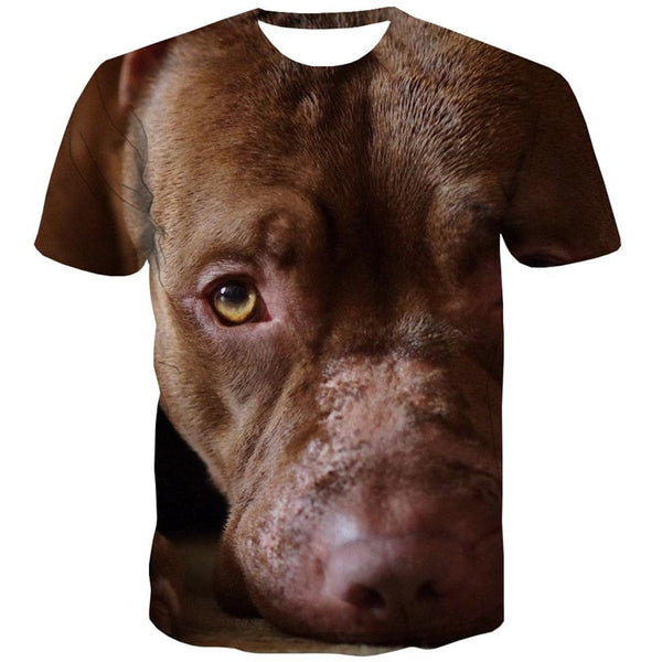 
shirt dog Puppy Cute animal Funny 3D t shirt Casual art costume male big Smart dogs
                