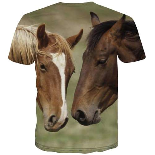 
Animal T-shirt Men Horse T-shirts Graphic Lovely T-shirts 3d Funny Tshirts Novelty Street Tshirt Printed Short Sleeve summer Men - KYKU
                