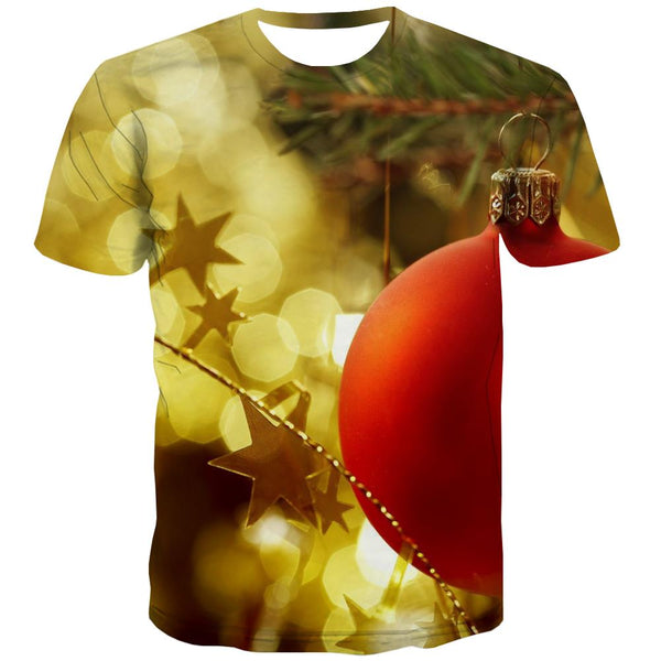 
christmas tree lights shirts festival Casual Casual art costume men Christmas
                