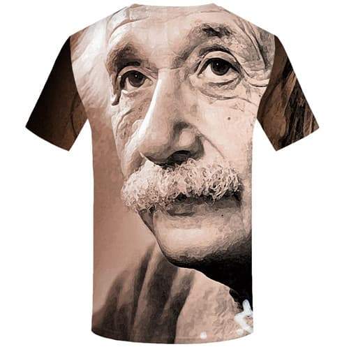 
Einstein T-shirt Men Character T-shirts 3d Vintage Shirt Print Harajuku Tshirts Casual Gothic Tshirts Cool Short Sleeve summer - KYKU
                
