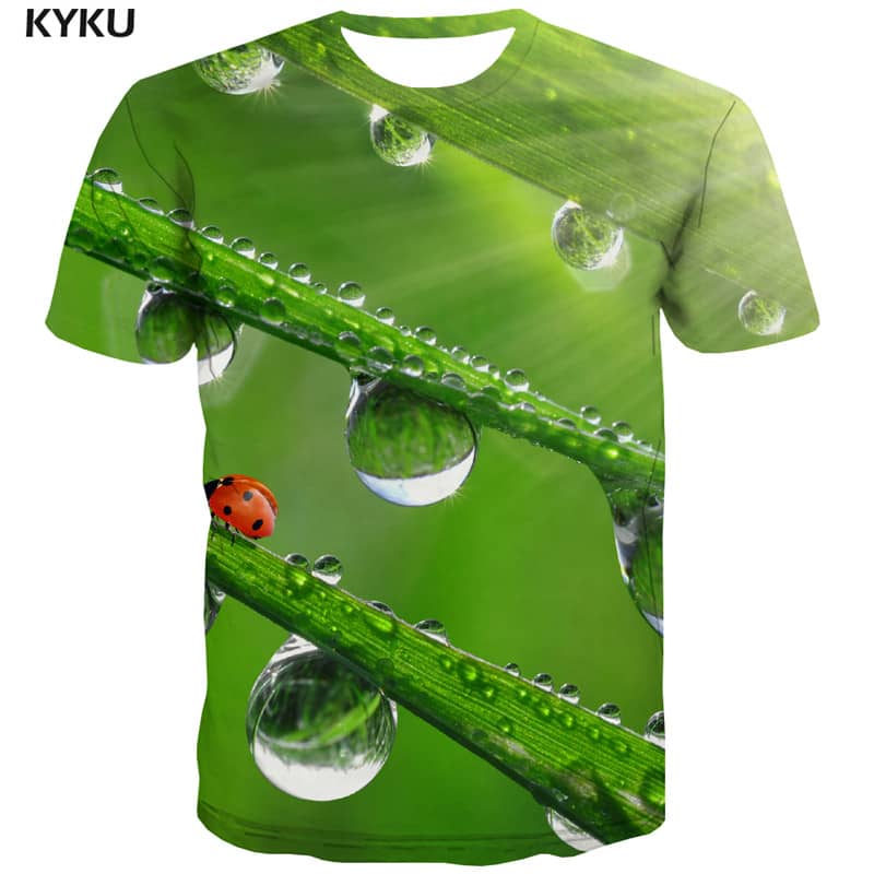 insect tshirt clothing plant beautiful man Cool art costume