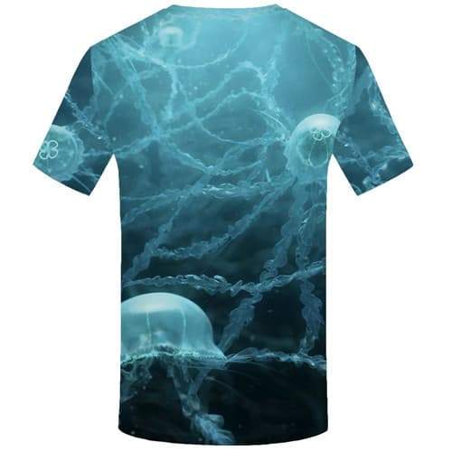 
Jellyfish T-shirt Men Animal T-shirts 3d Fish Tshirt Anime Harajuku Tshirts Casual Ocean Tshirts Novelty Short Sleeve T shirts - KYKU
                
