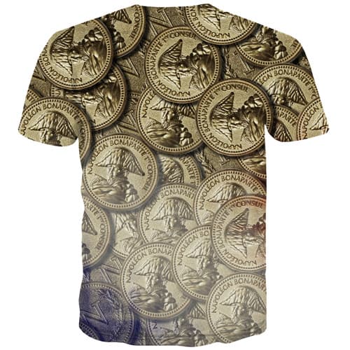 
Money T shirts Men France Tshirt Anime Metal Tshirts Novelty Harajuku Tshirts Cool Gothic T-shirts 3d Short Sleeve Punk Rock - KYKU
                