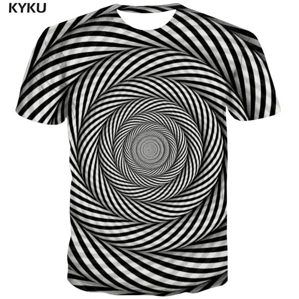 
abstract t shirt Hip hop tshirt 3D personality Cool fun geometric colorful art art costume men
                
