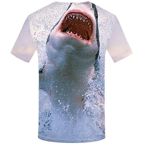 
Shark T-shirt Men Fish Tshirts Novelty Tracksuits Tshirts - KYKU
                